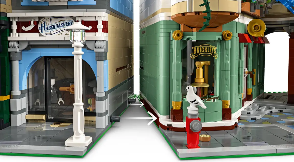 LEGO Icons 11371 Shopping Street set, image 19
