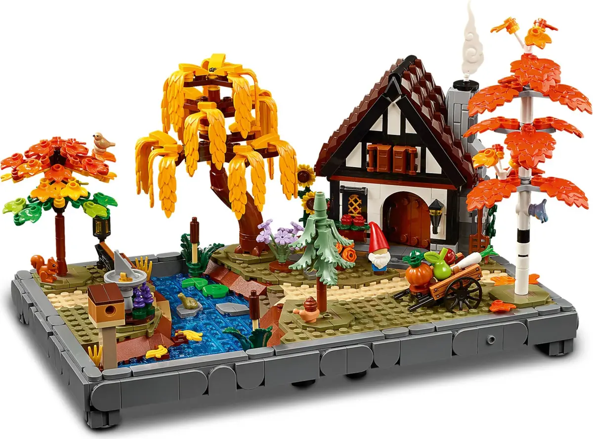 LEGO Icons 11372 Autumn Cottage Garden set, image 15