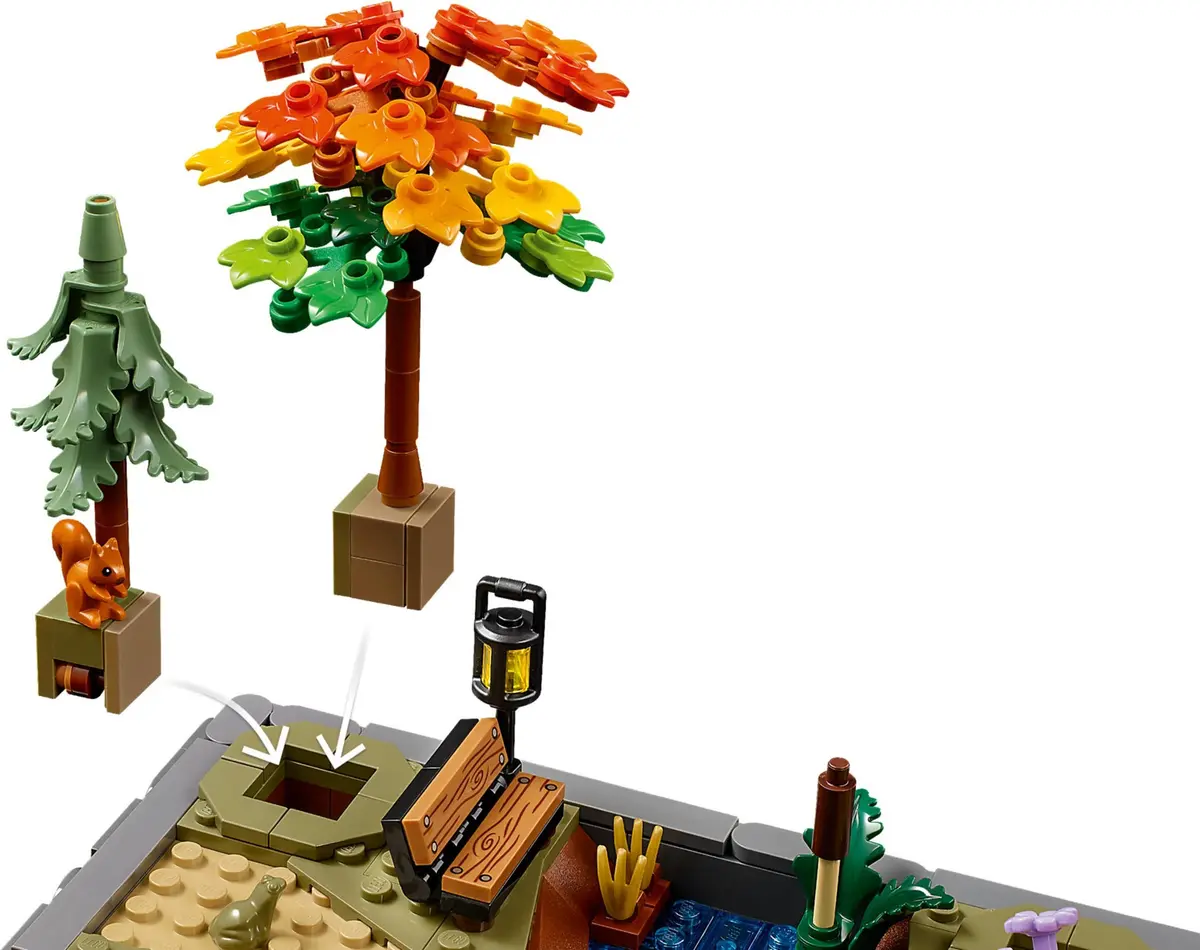 LEGO Icons 11372 Autumn Cottage Garden set, image 16