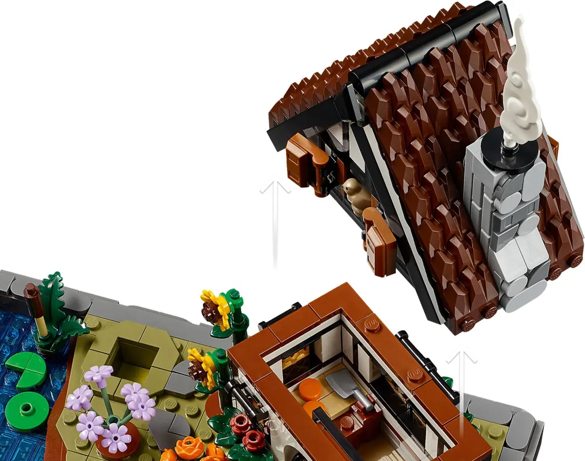 LEGO Icons 11372 Autumn Cottage Garden set, image 17