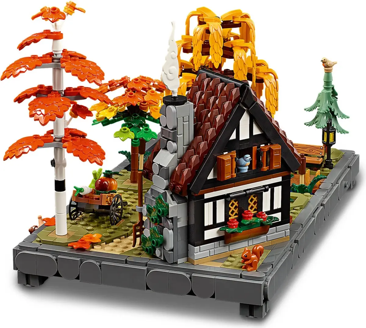 LEGO Icons 11372 Autumn Cottage Garden set, image 13
