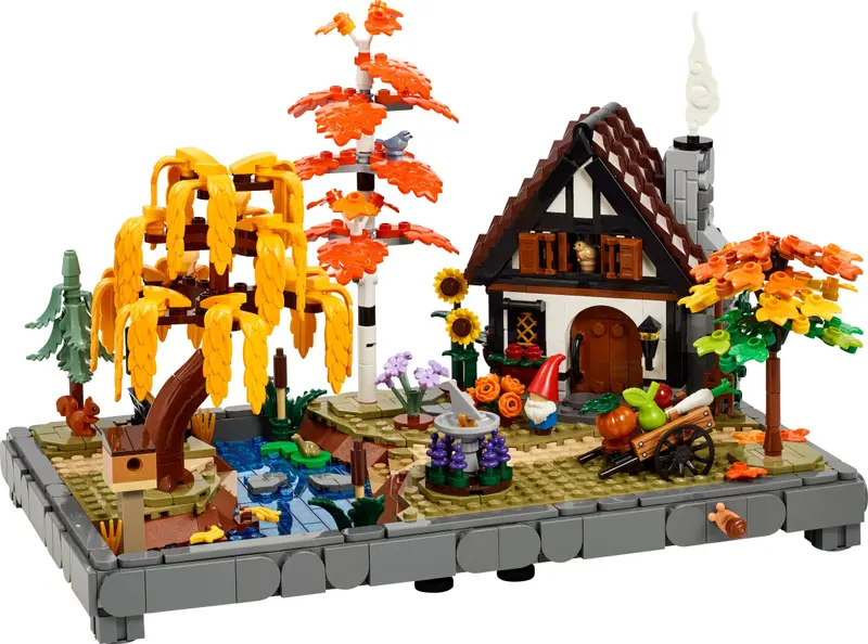 LEGO Icons 11372 Autumn Cottage Garden set