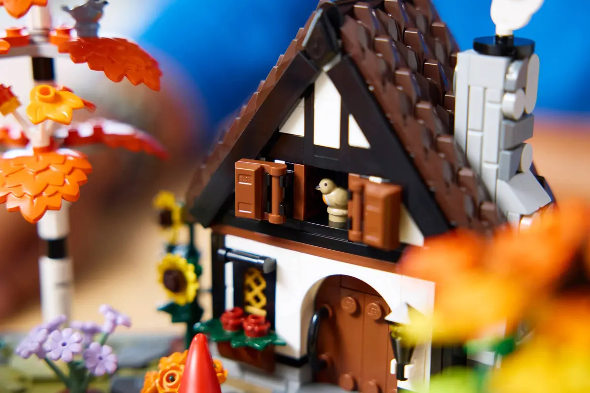 LEGO Icons 11372 Autumn Cottage Garden set, image 8