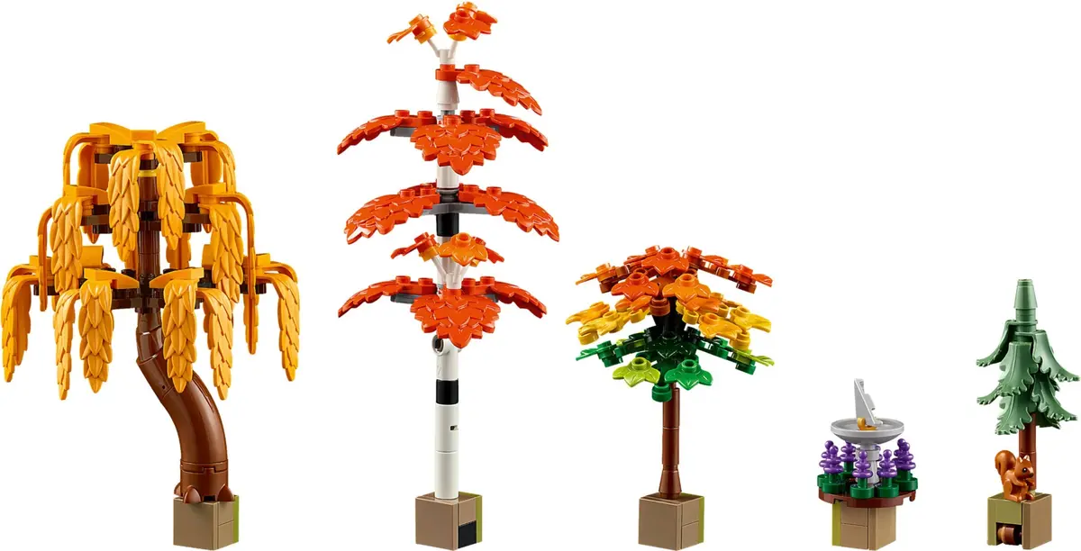 LEGO Icons 11372 Autumn Cottage Garden set, image 18