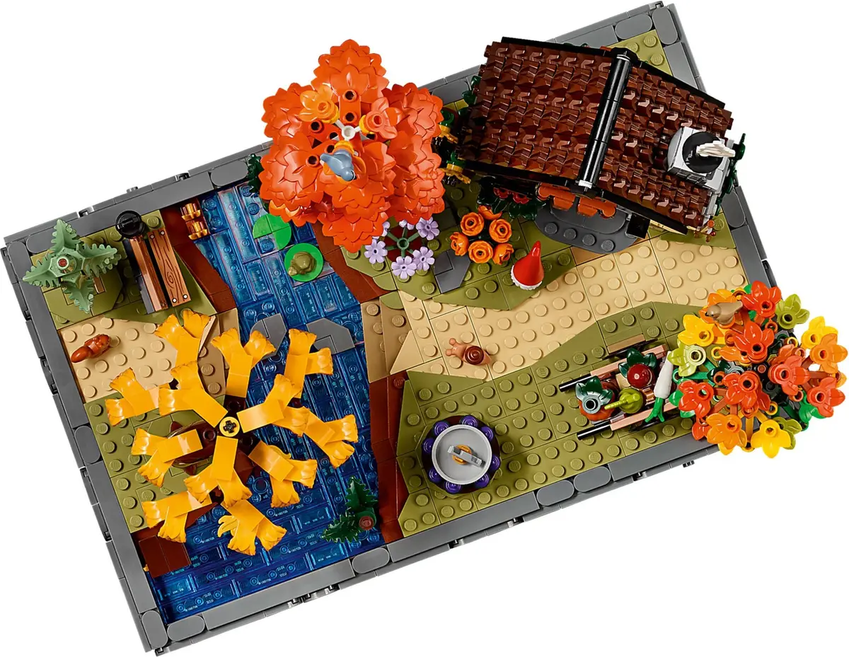 LEGO Icons 11372 Autumn Cottage Garden set, image 14