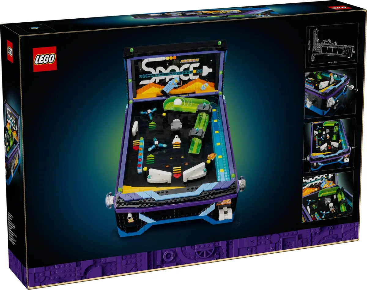LEGO Icons 11374 Arcade Pinball Machine set, image 3