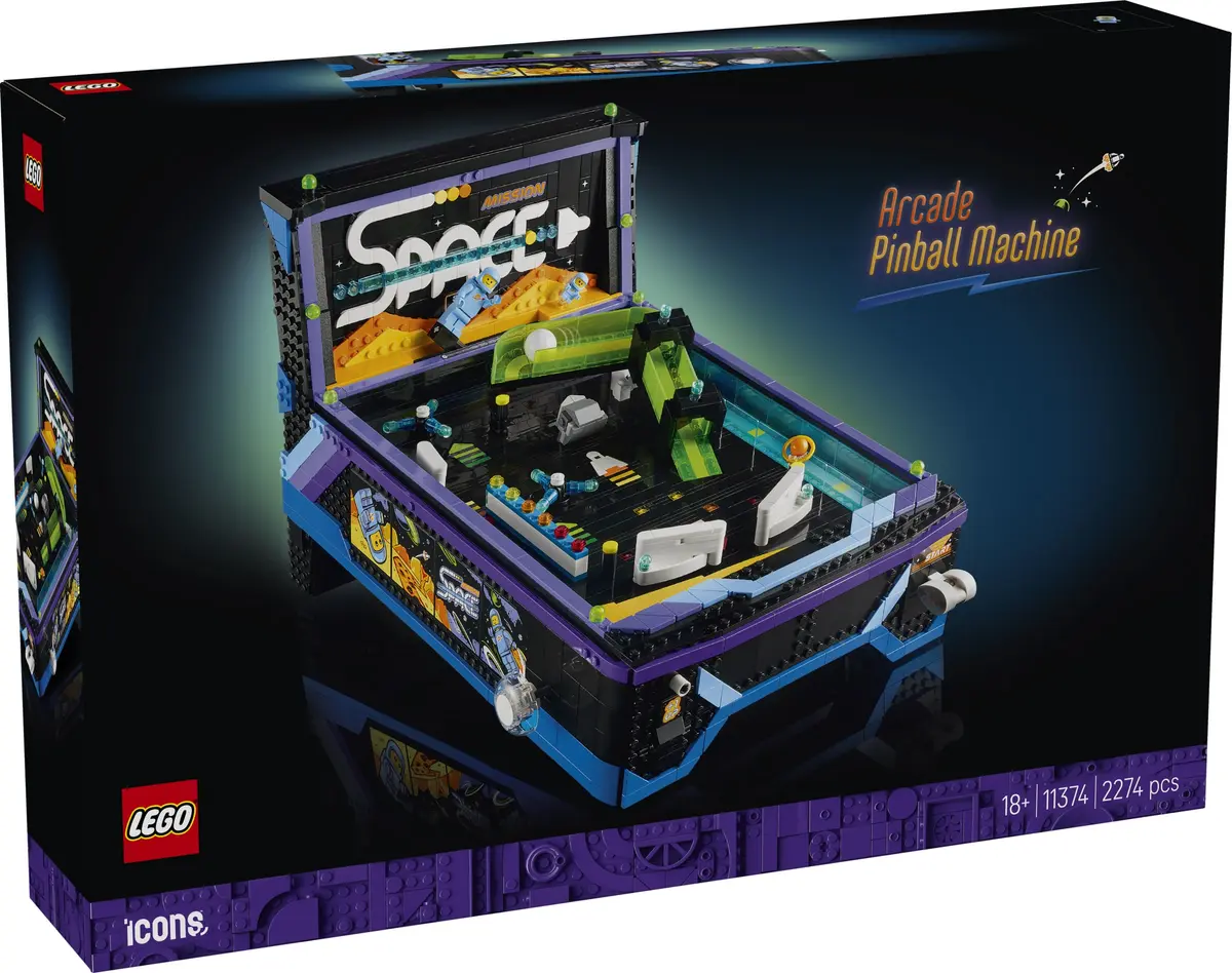 LEGO Icons 11374 Arcade Pinball Machine set, image 2