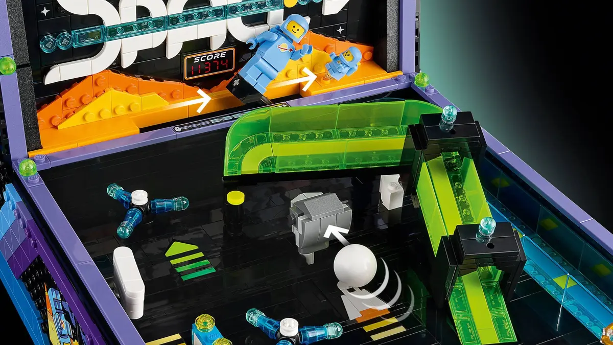 LEGO Icons 11374 Arcade Pinball Machine set, image 19