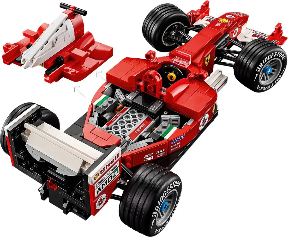 LEGO Icons 11375 Ferrari F2004 & Michael Schumacher set, image 18