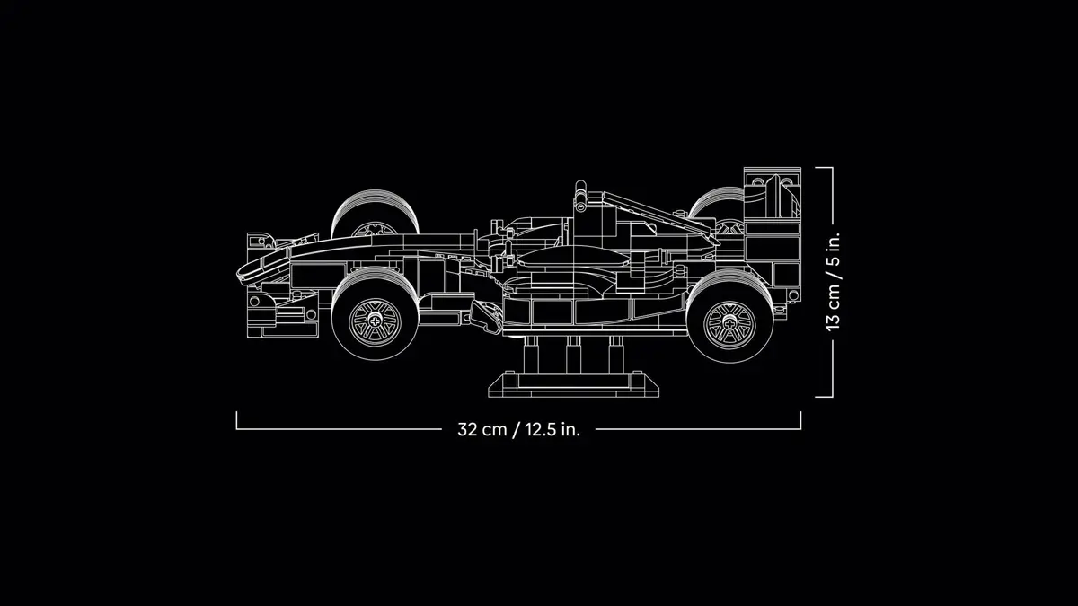 LEGO Icons 11375 Ferrari F2004 & Michael Schumacher set, image 19