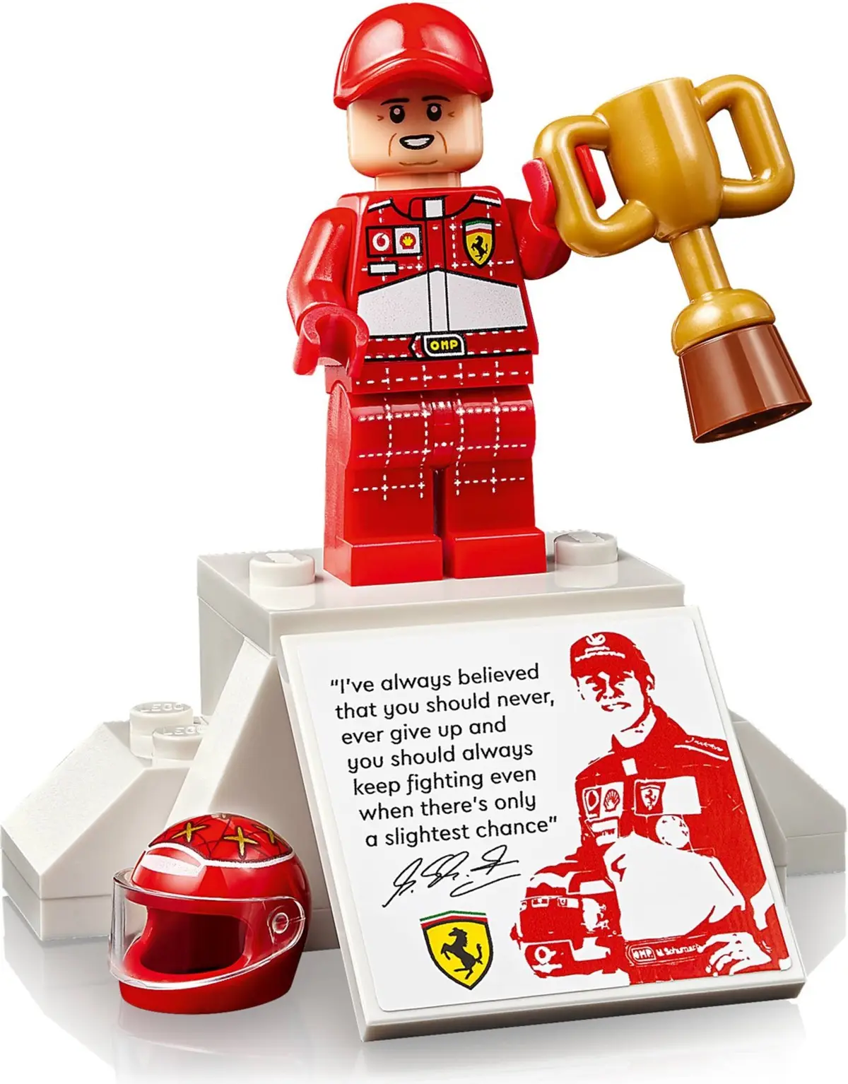 LEGO Icons 11375 Ferrari F2004 & Michael Schumacher set, image 14