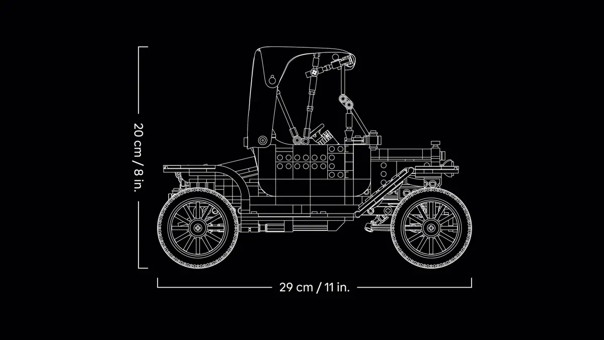 LEGO Icons 11376 Ford Model T set, image 3