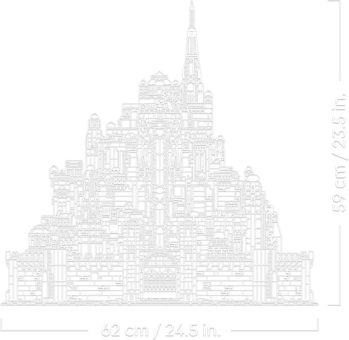 LEGO Icons 11377 The Lord of the Rings: Minas Tirith set, image 32