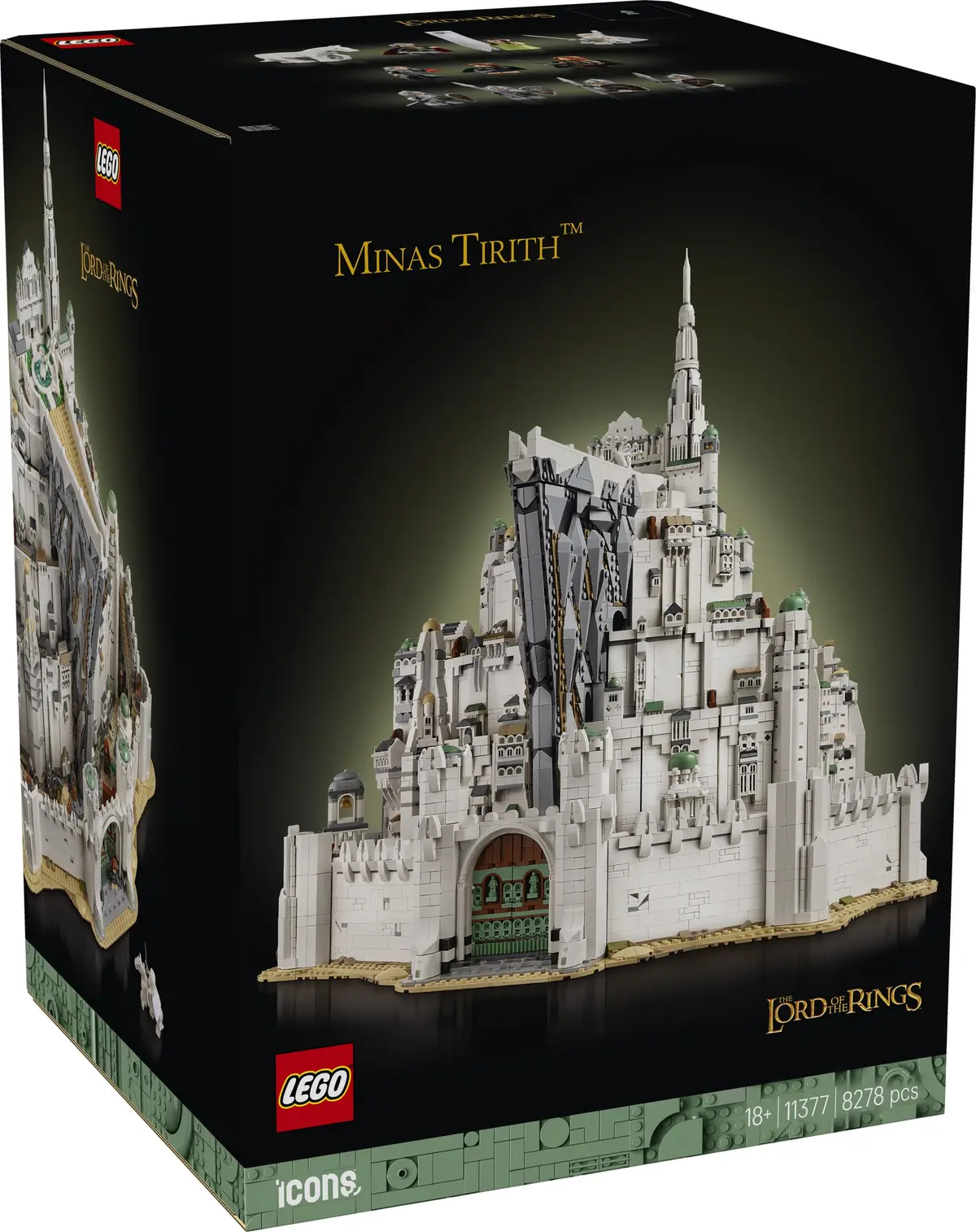 LEGO Icons 11377 The Lord of the Rings: Minas Tirith set, image 2