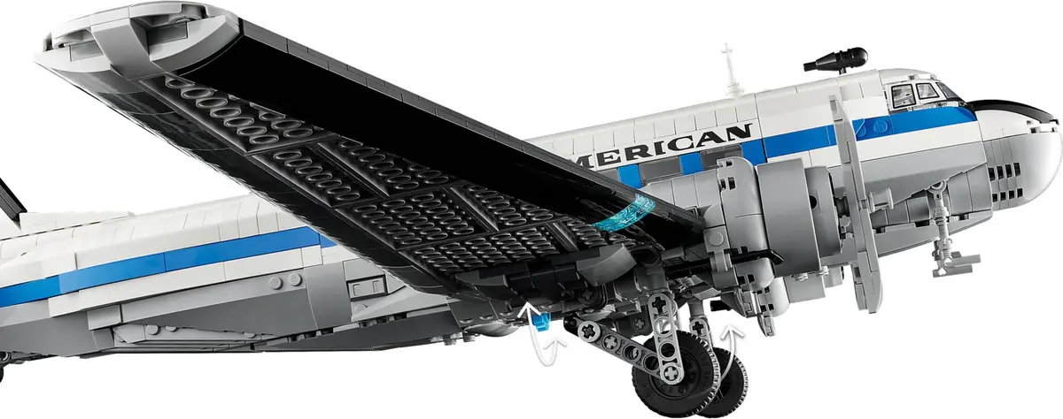 LEGO Icons 11378 Douglas DC-3 PAN AM Airliner set, image 17