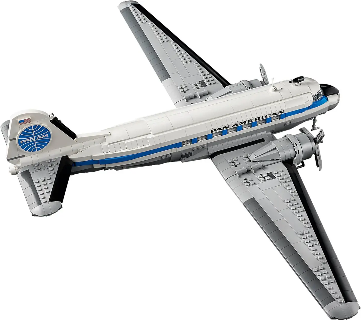 LEGO Icons 11378 Douglas DC-3 PAN AM Airliner set, image 14