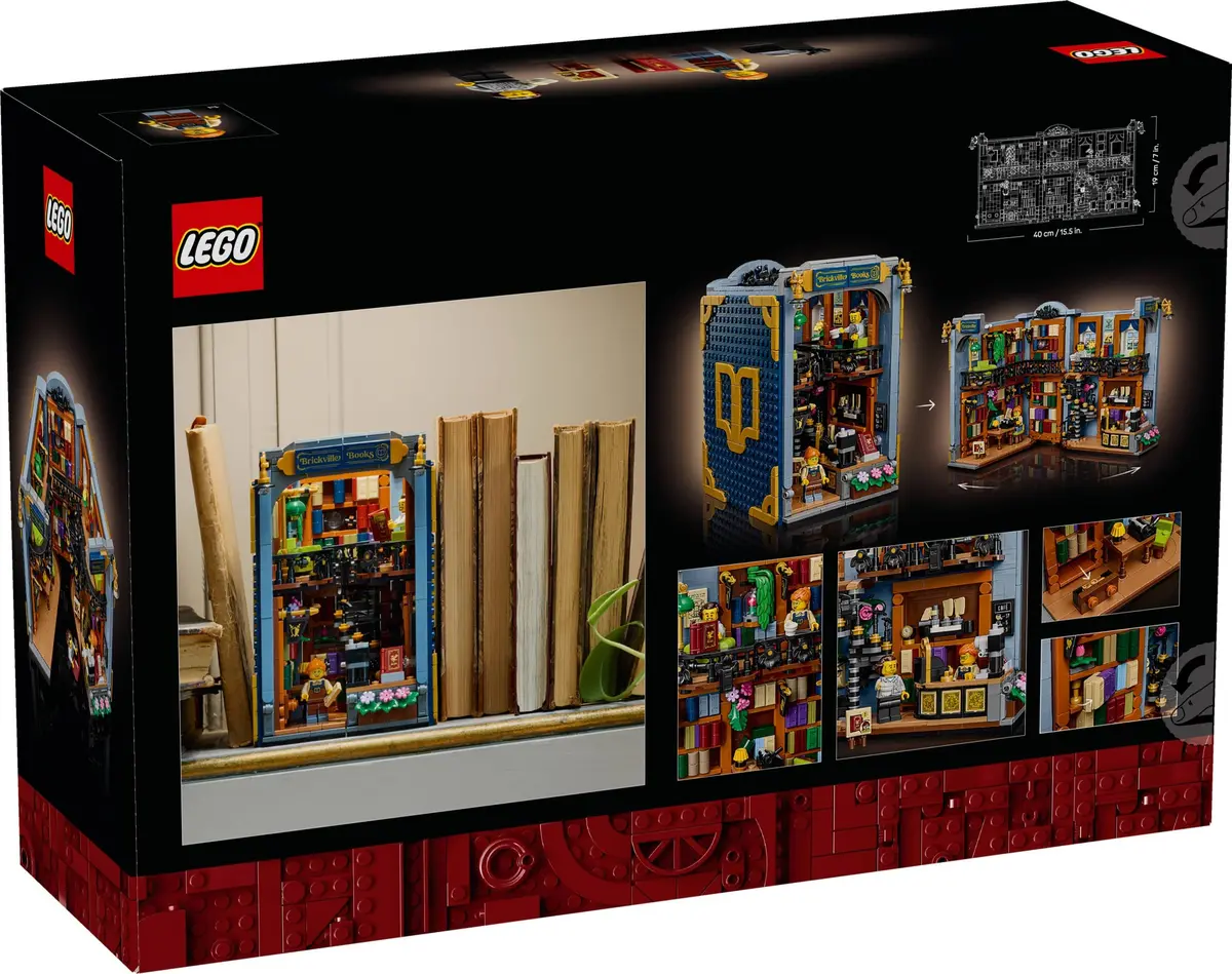 LEGO Icons 11379 Bookshop: Book Nook set, image 3