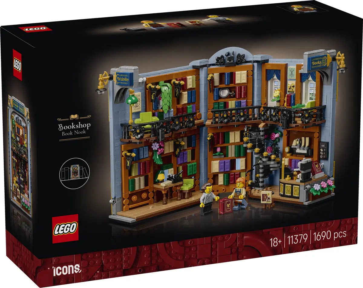 LEGO Icons 11379 Bookshop: Book Nook set, image 2