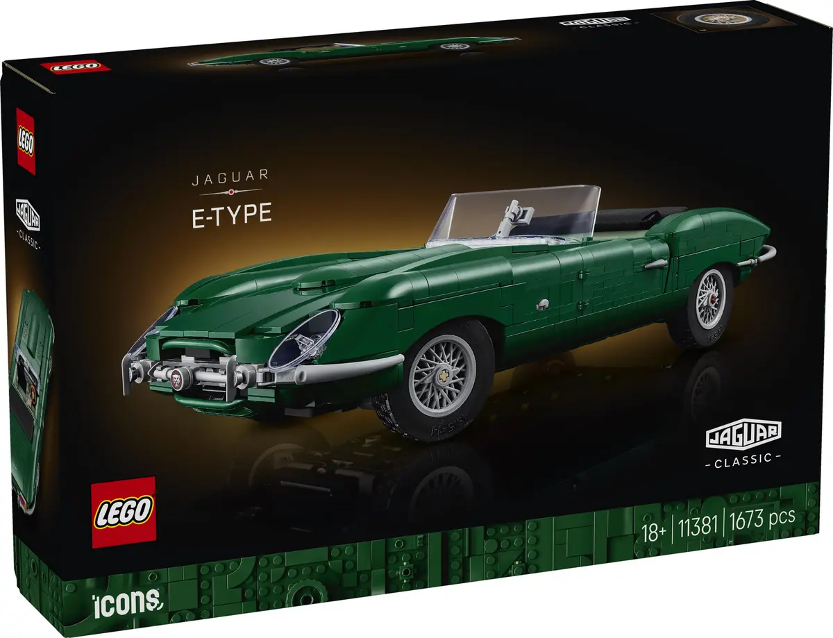 LEGO Icons 11381 Jaguar E-Type set, image 2