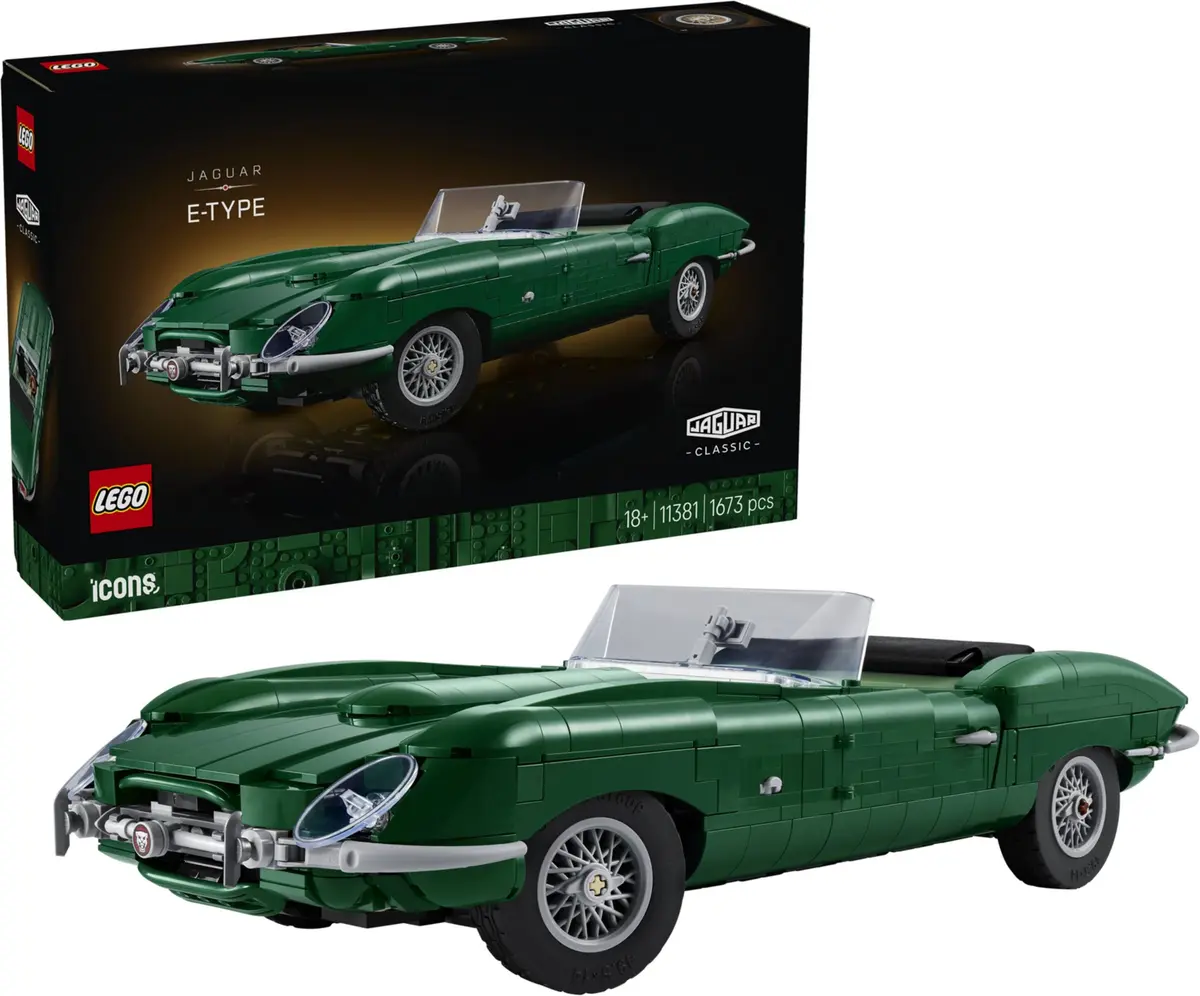 LEGO Icons 11381 Jaguar E-Type set, image 4