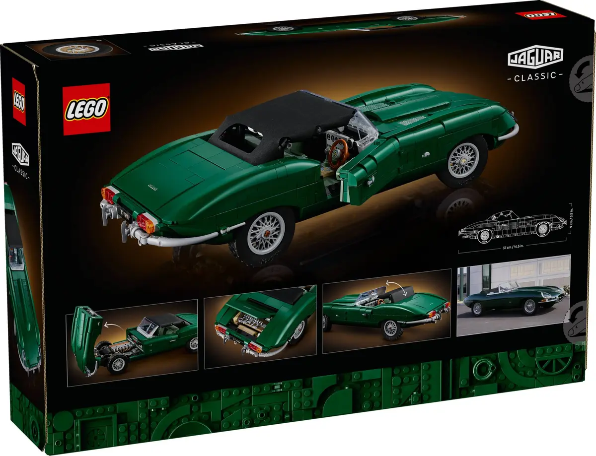 LEGO Icons 11381 Jaguar E-Type set, image 3