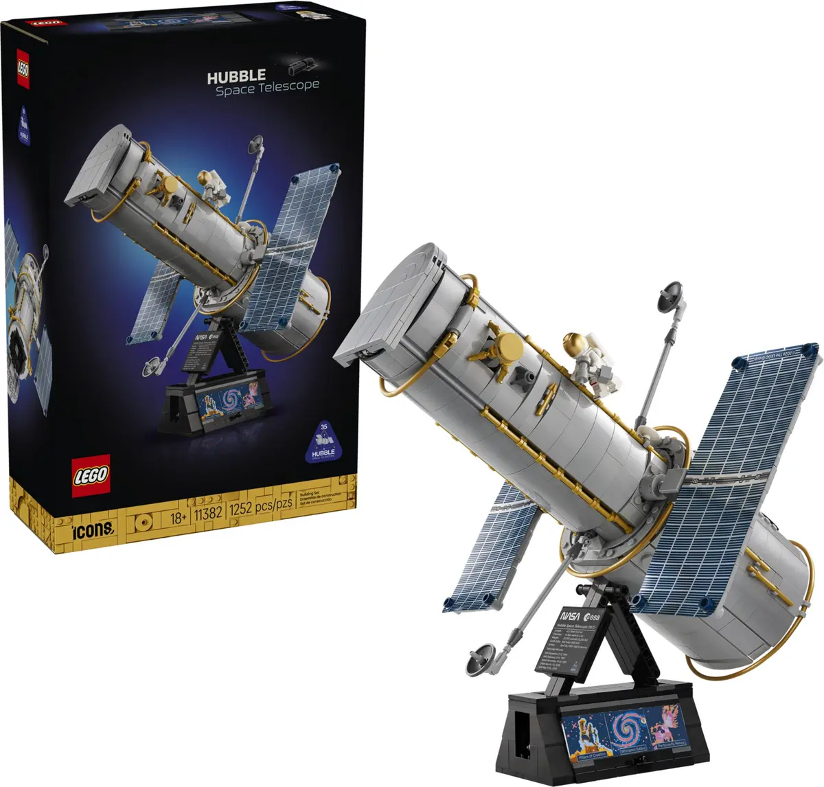 LEGO Icons 11382 Hubble Space Telescope set, image 4