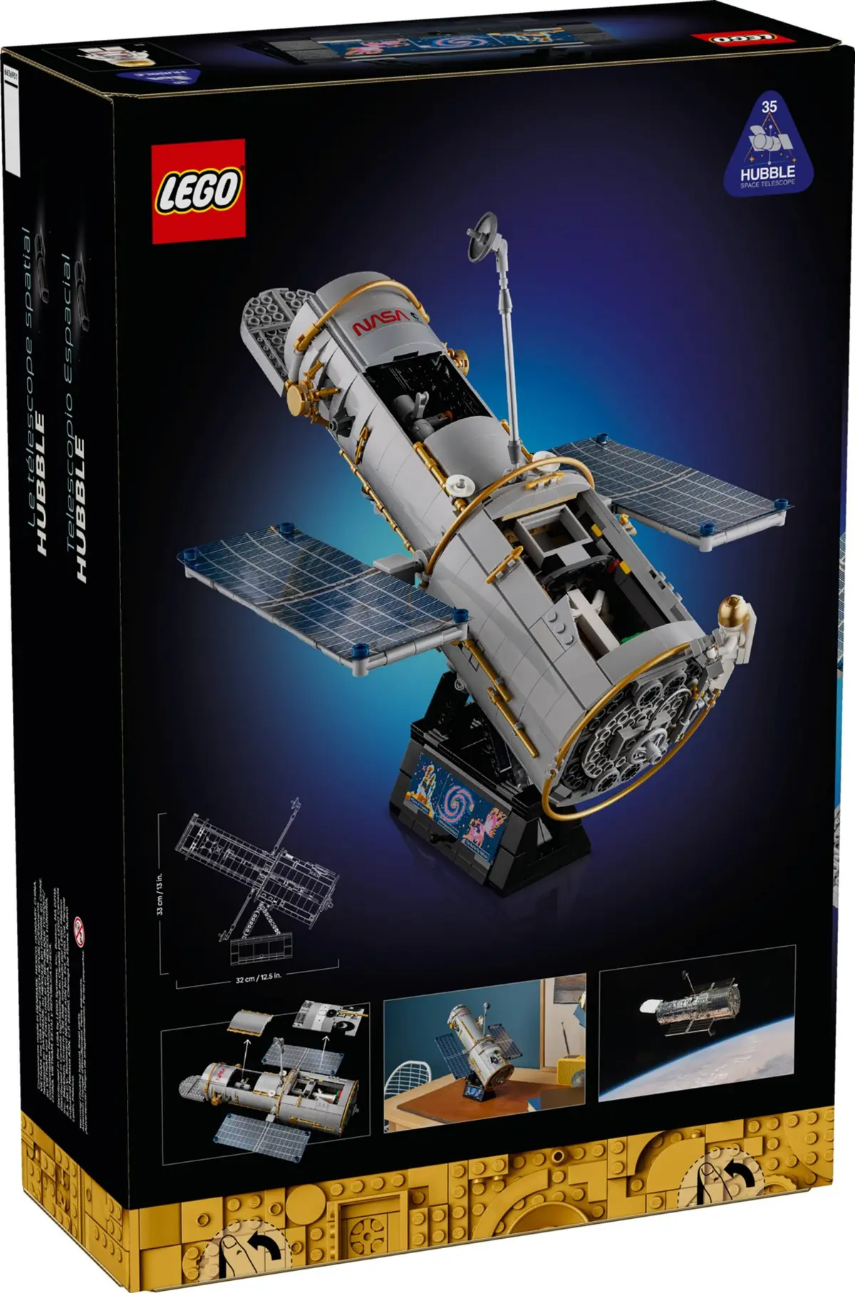 LEGO Icons 11382 Hubble Space Telescope set, image 3