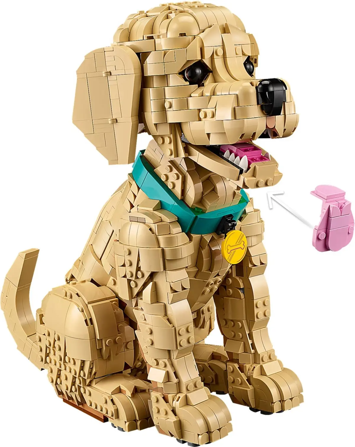 LEGO Icons 11384 Golden Retriever Puppy set, image 15
