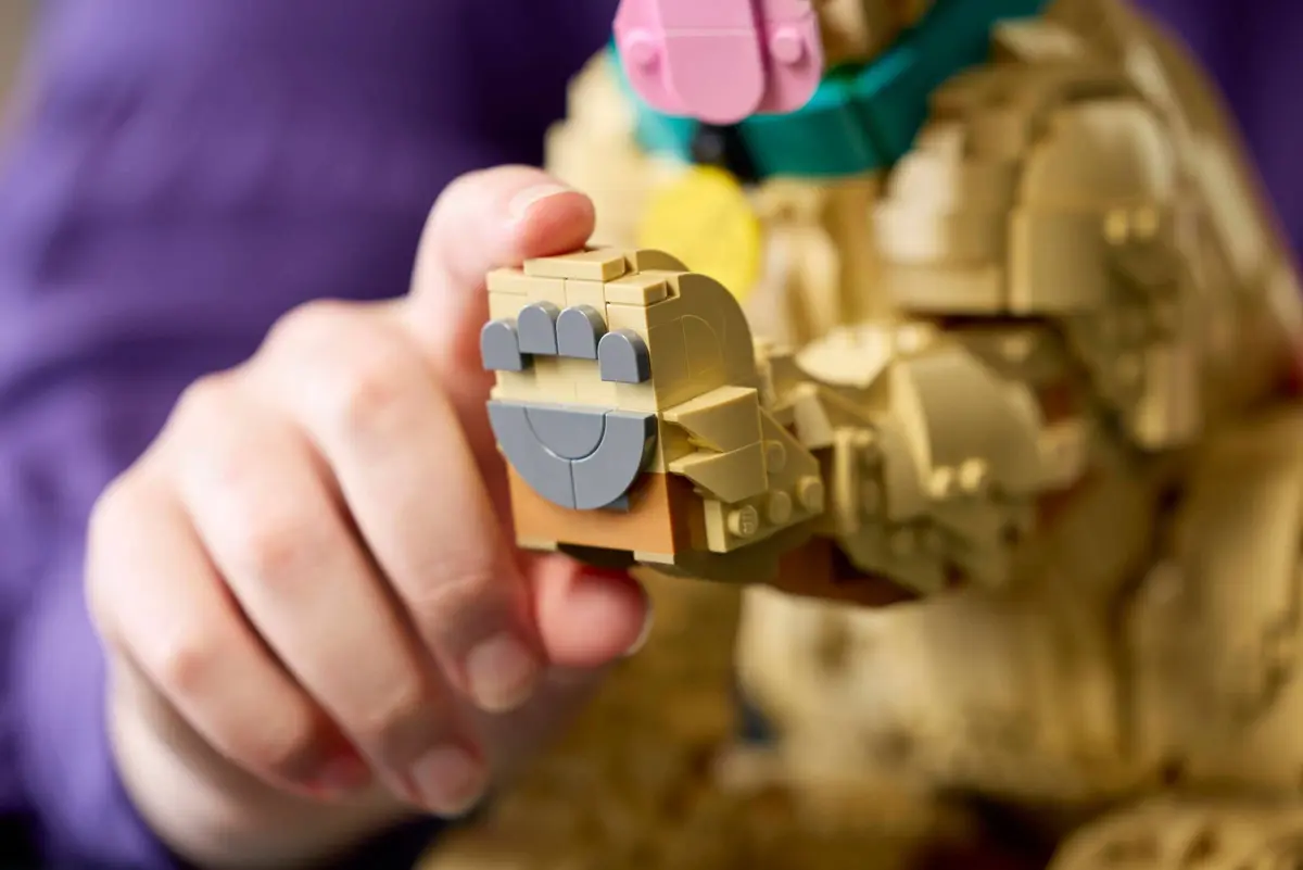 LEGO Icons 11384 Golden Retriever Puppy set, image 7