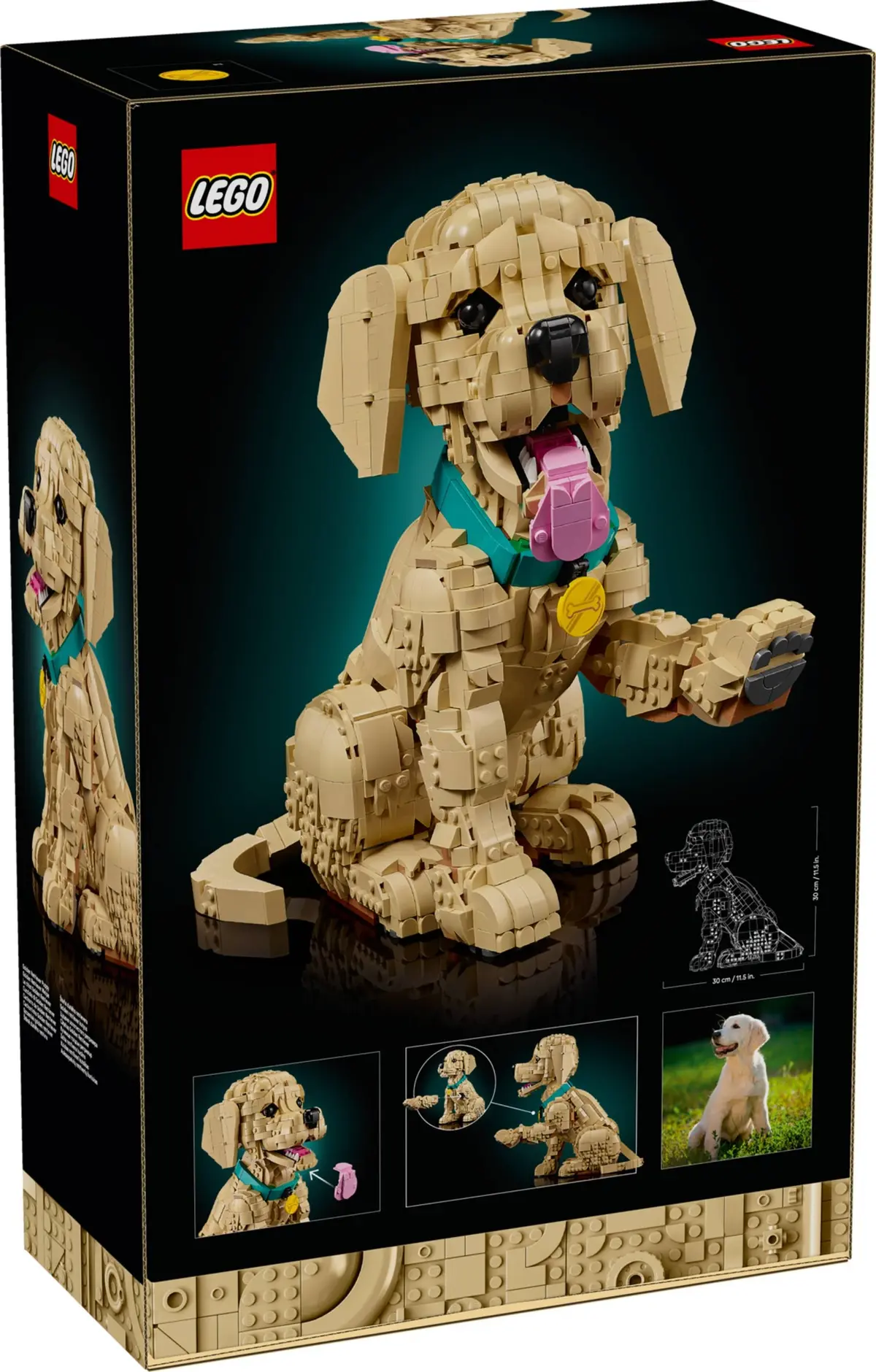 LEGO Icons 11384 Golden Retriever Puppy set, image 3