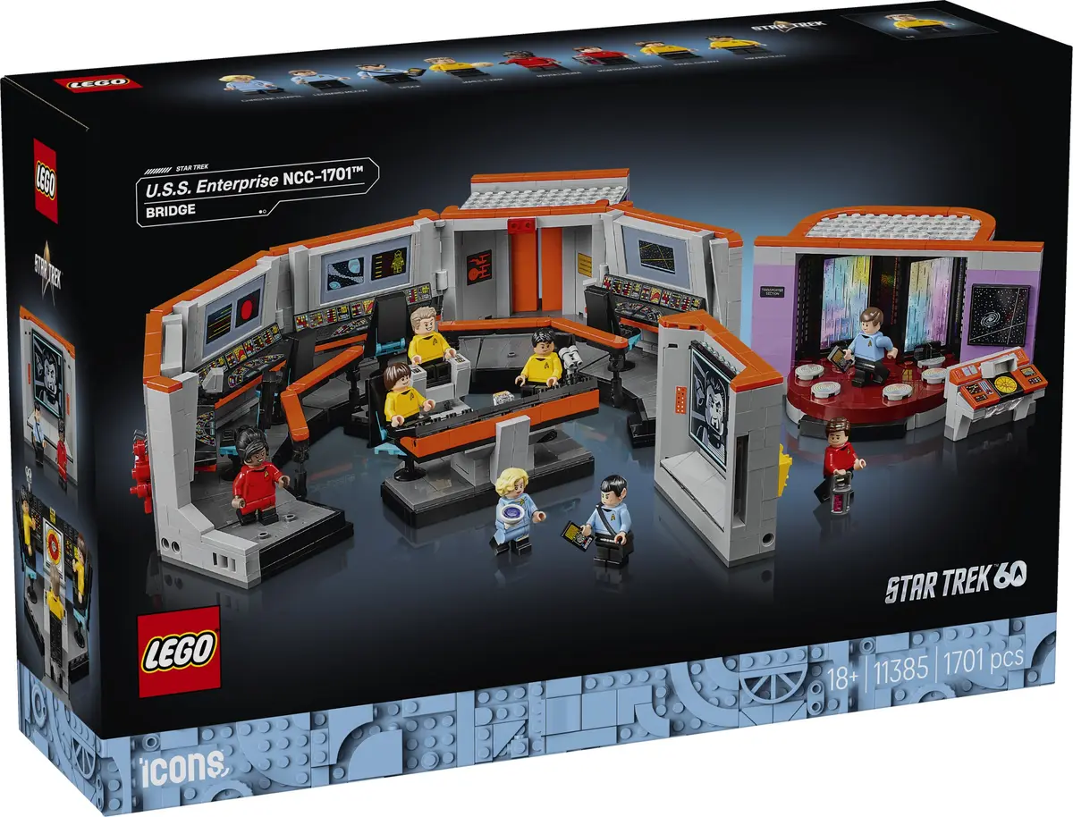 LEGO Icons 11385 Star Trek: U.S.S. Enterprise NCC-1701 Bridge set, image 2