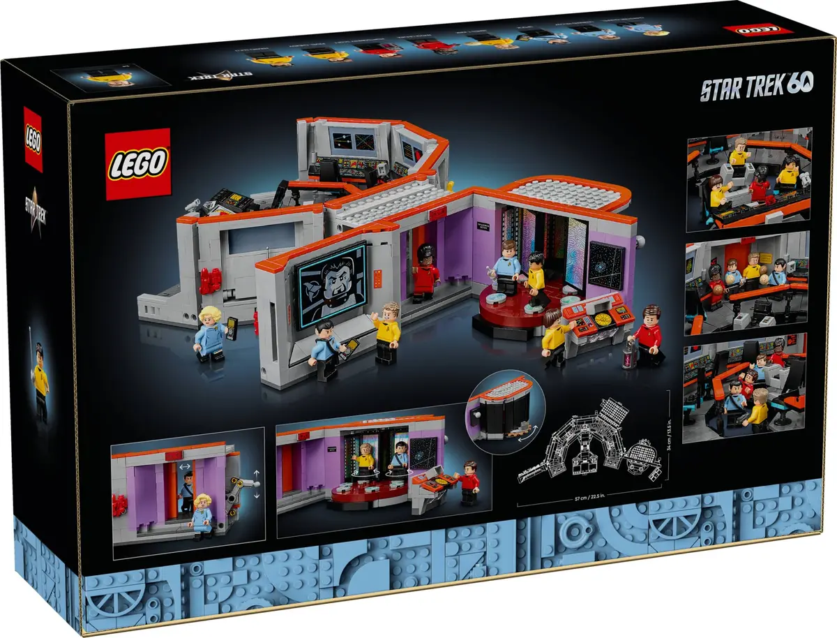 LEGO Icons 11385 Star Trek: U.S.S. Enterprise NCC-1701 Bridge set, image 3