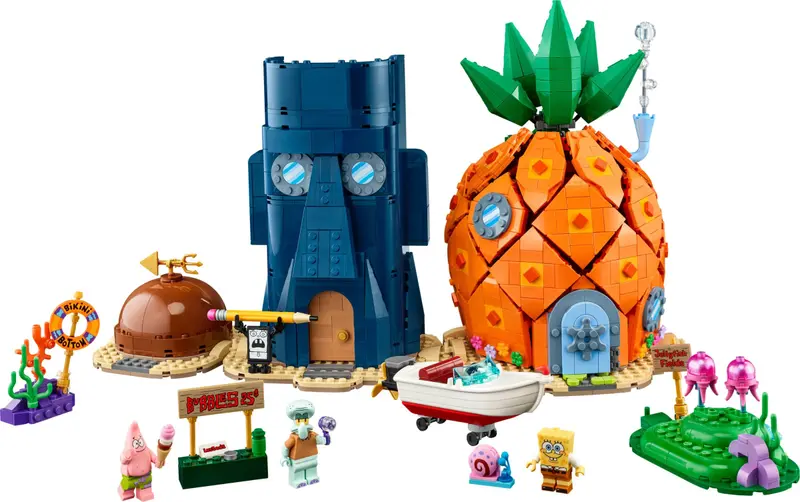 LEGO Icons 11386 SpongeBob SquarePants: Bikini Bottom set