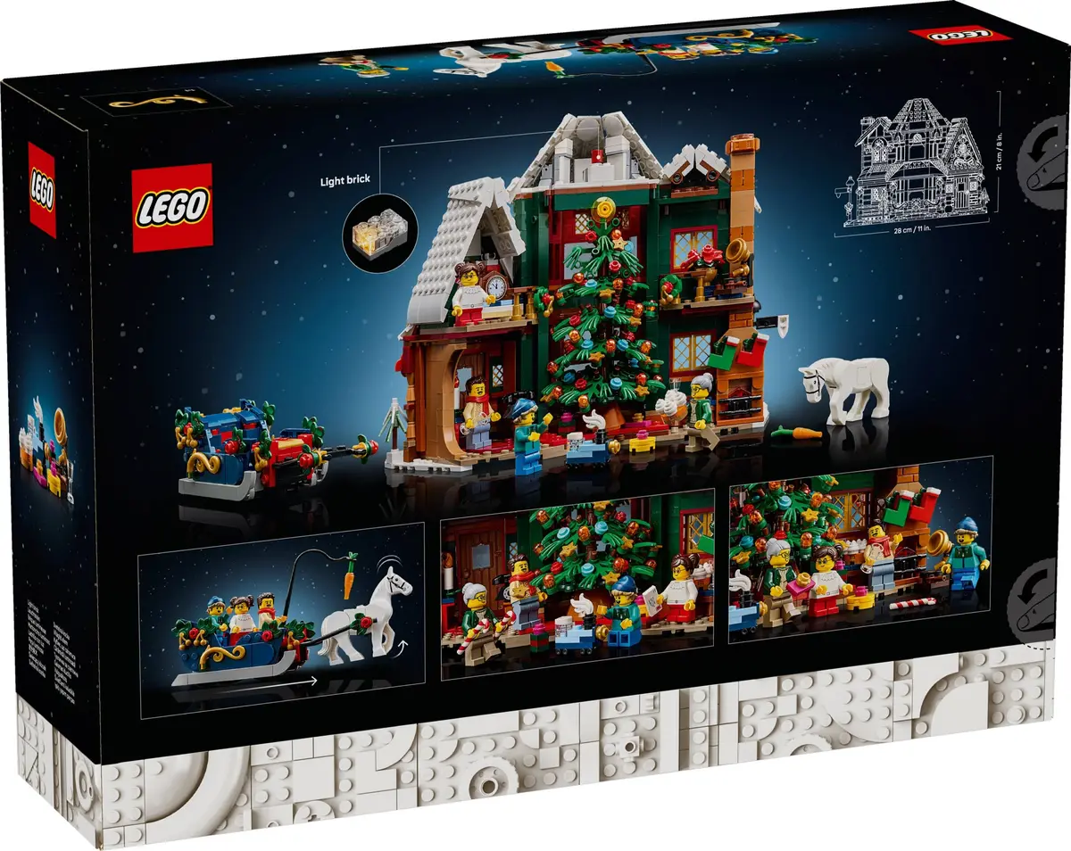 LEGO Icons 11387 Holiday House set, image 3