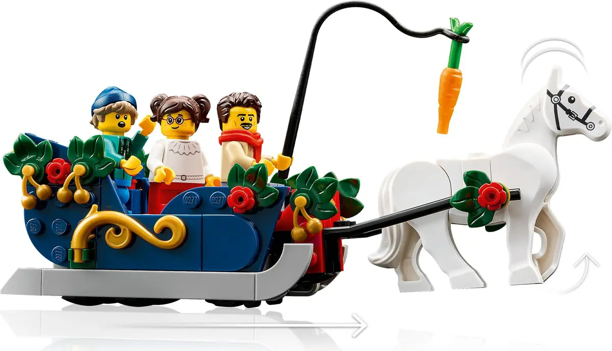 LEGO Icons 11387 Holiday House set, image 19