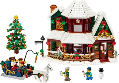 LEGO Icons 11387 Holiday House set