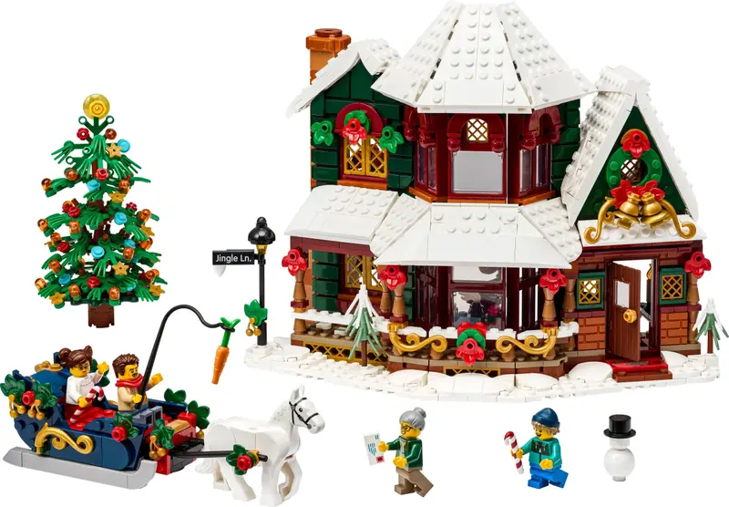 LEGO Icons 11387 Holiday House set