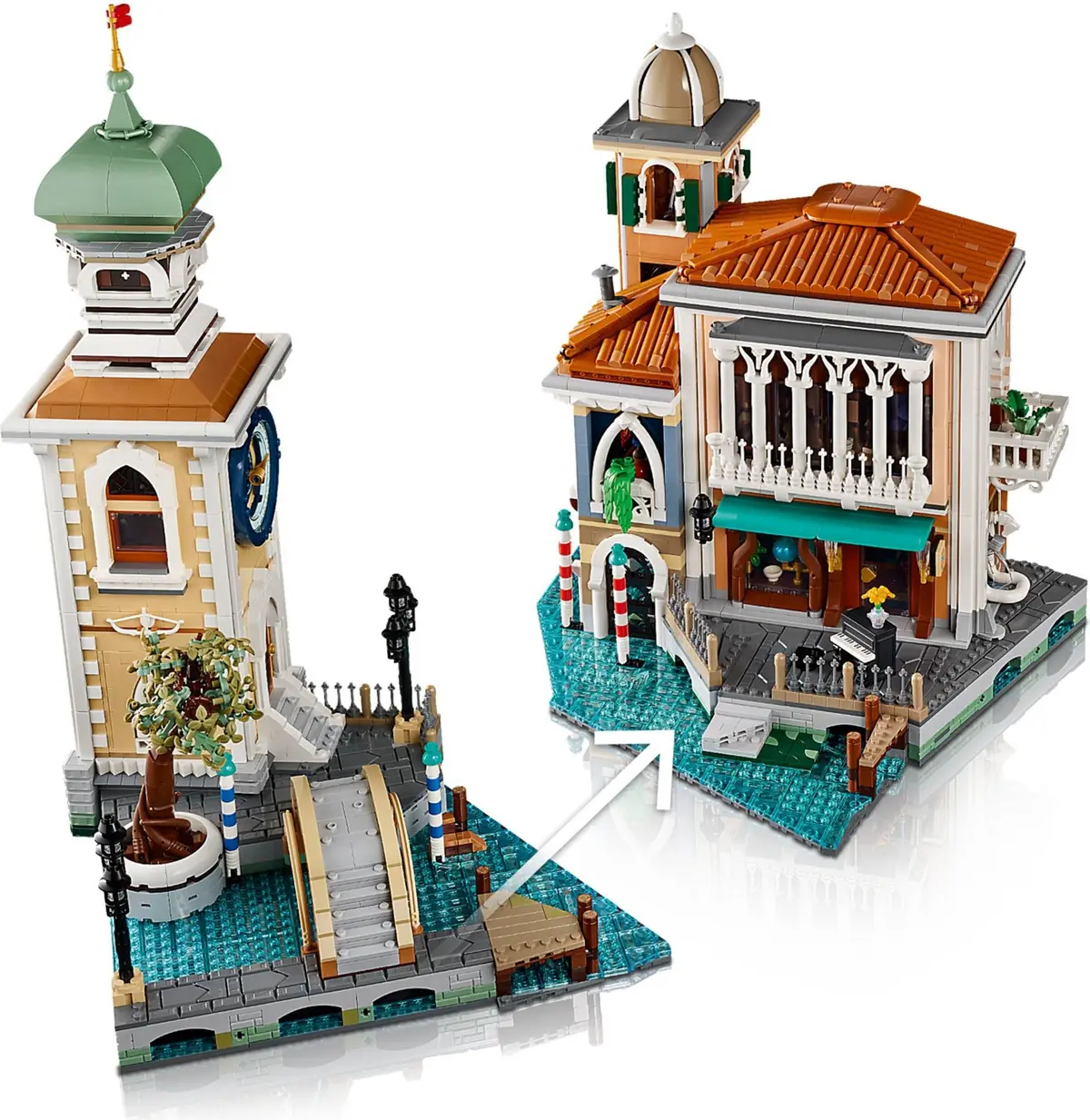 LEGO Icons 11388 Venetian Neighbourhood set, image 15