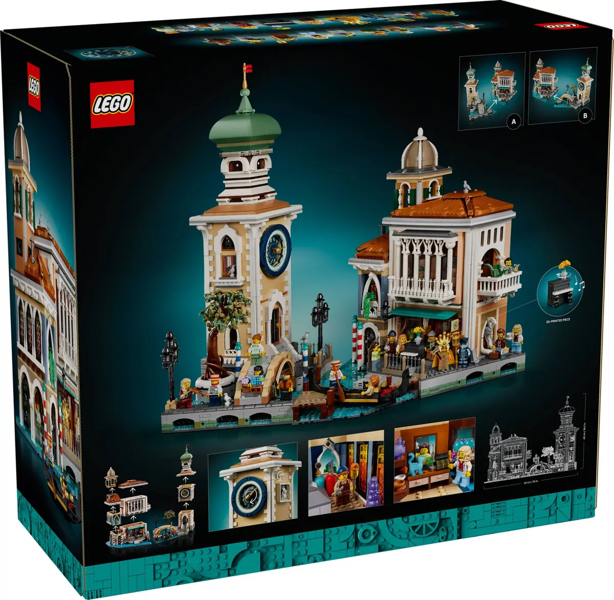 LEGO Icons 11388 Venetian Neighbourhood set, image 2