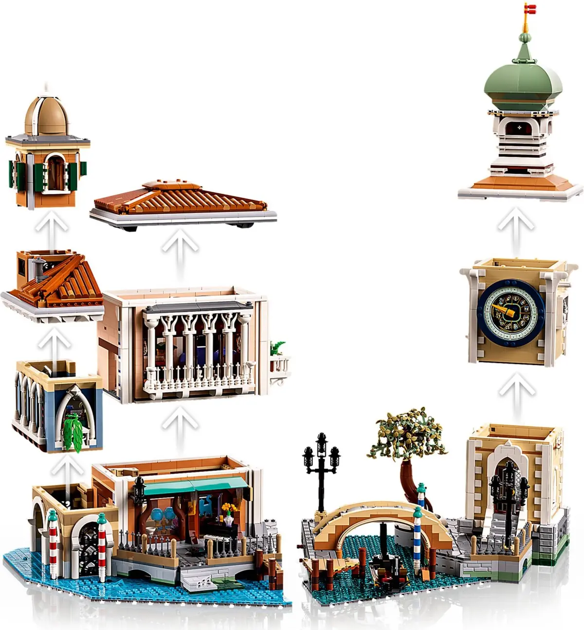 LEGO Icons 11388 Venetian Neighbourhood set, image 14