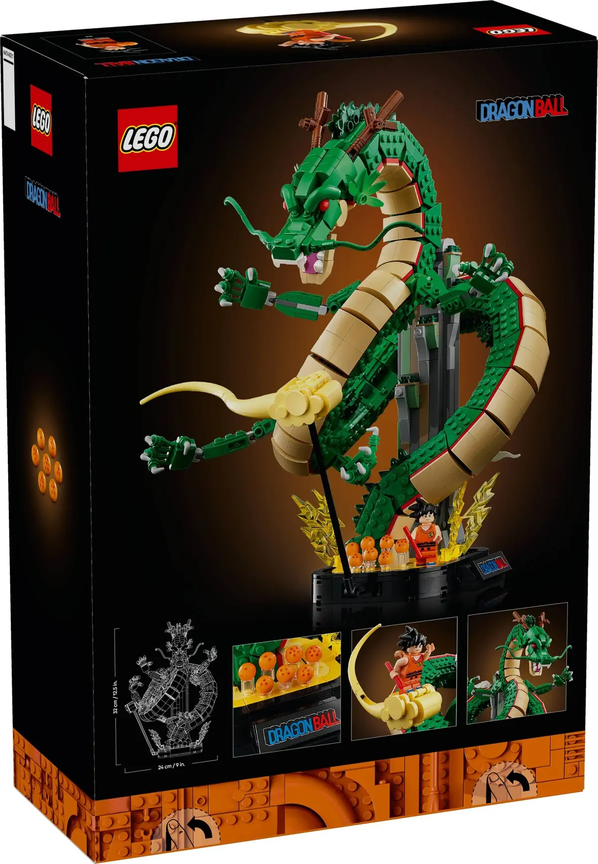 LEGO Icons 11390 Dragon Ball: Shenron & Goku set, image 2