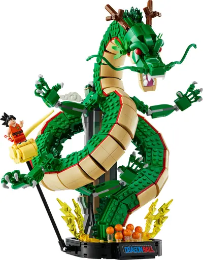 LEGO Icons 11390 Dragon Ball: Shenron & Goku set