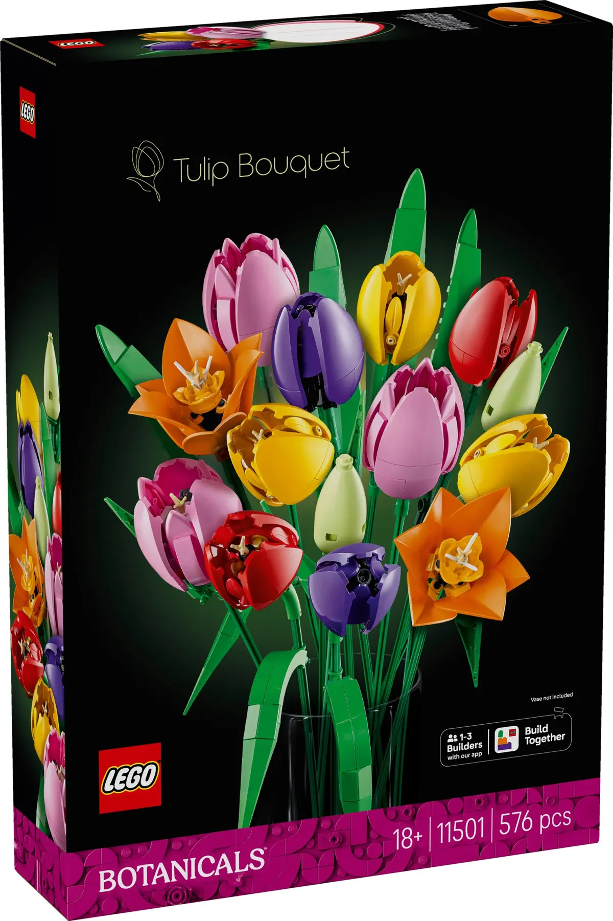 LEGO Botanicals 11501 Tulip Bouquet set, image 4