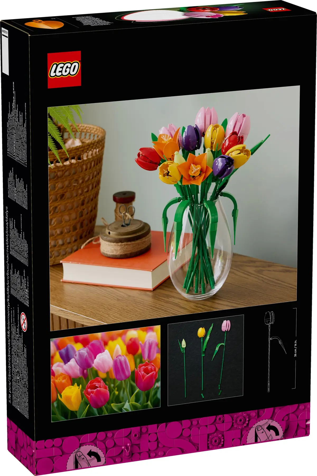 LEGO Botanicals 11501 Tulip Bouquet set, image 7