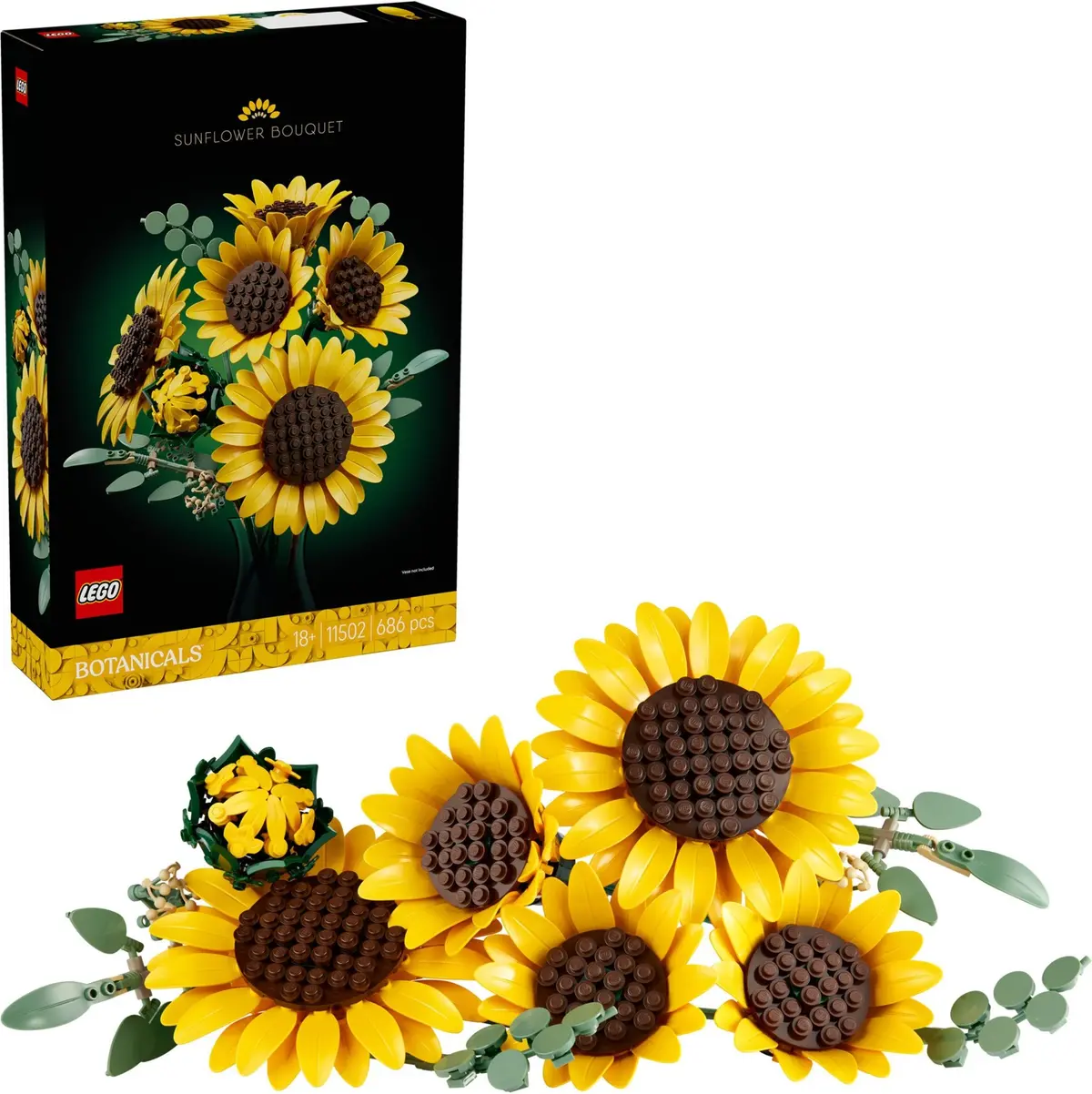 LEGO Botanicals 11502 Sunflower Bouquet set, image 4