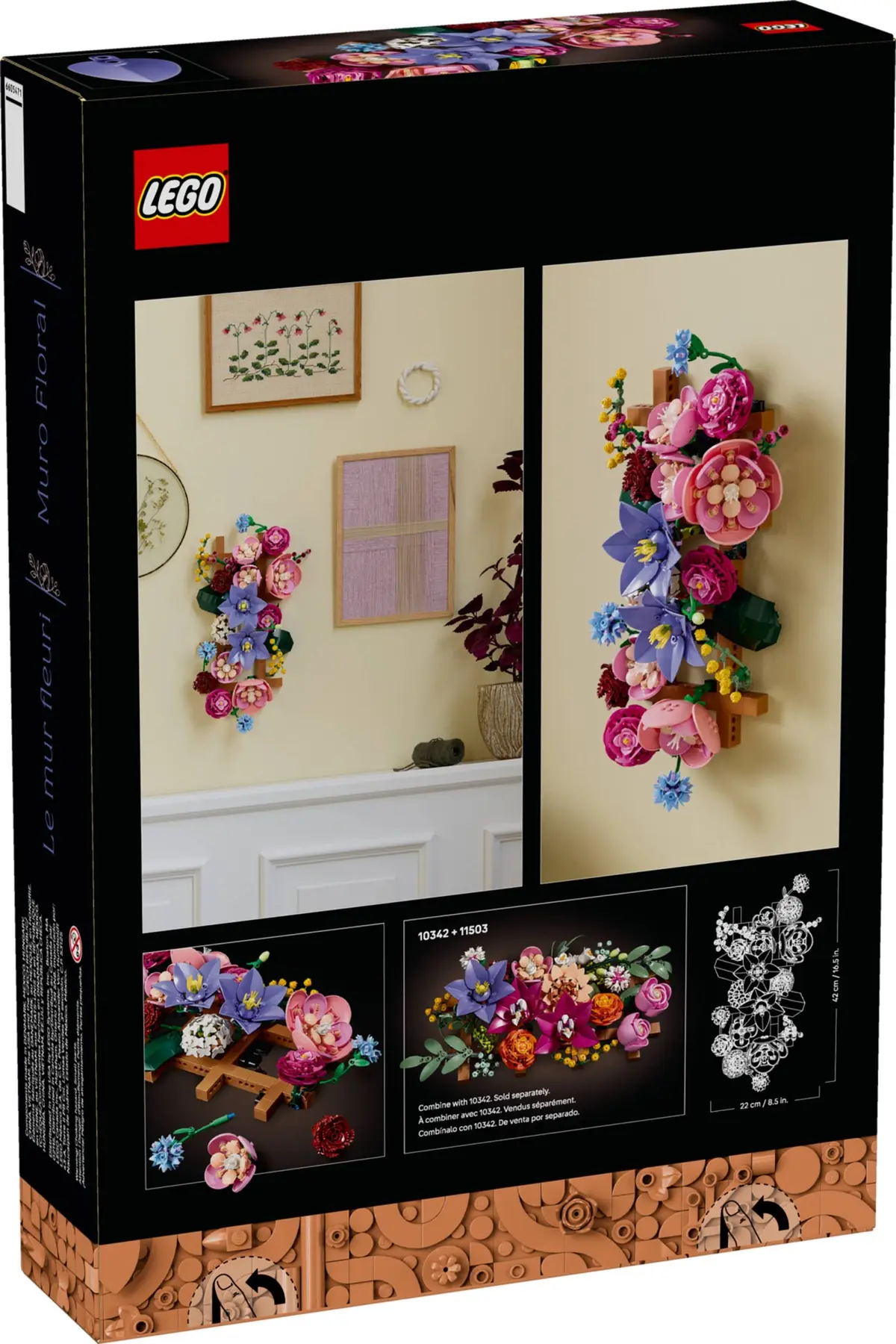 LEGO Botanicals 11503 Flower Wall set, image 2