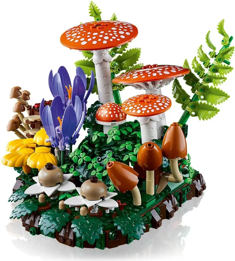 LEGO Botanicals 11505 Woodland Mushrooms set, image 13