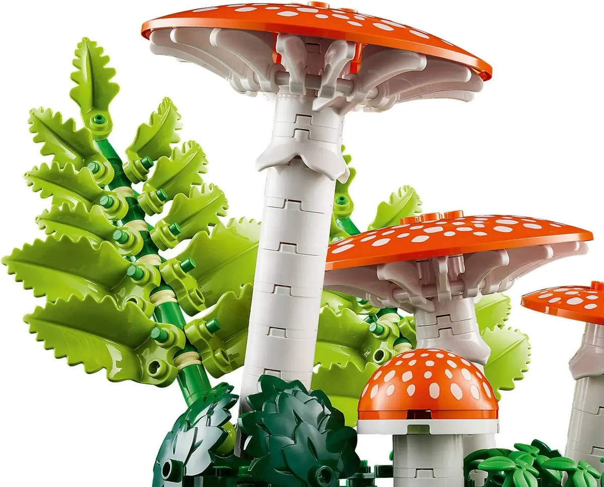 LEGO Botanicals 11505 Woodland Mushrooms set, image 15