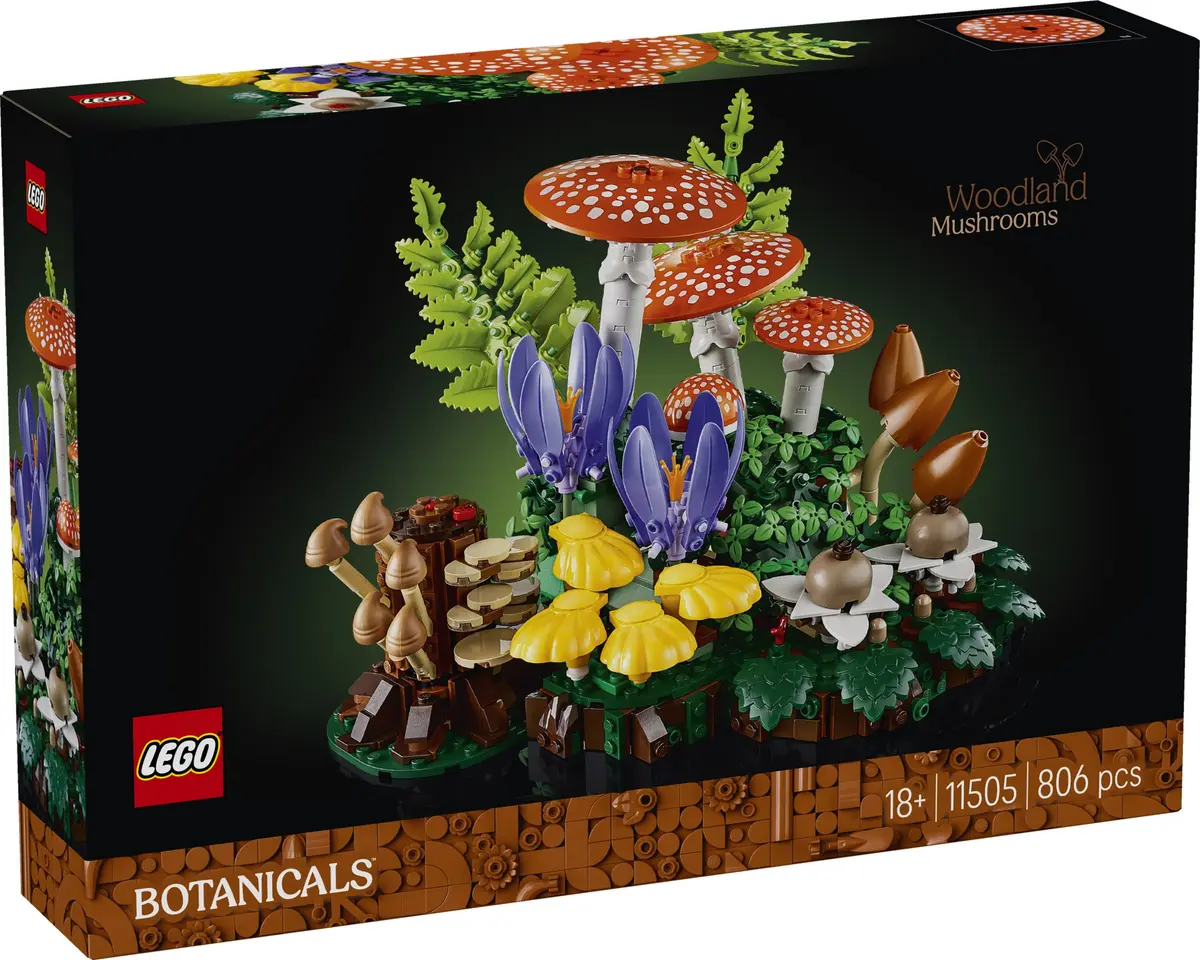 LEGO Botanicals 11505 Woodland Mushrooms set, image 2