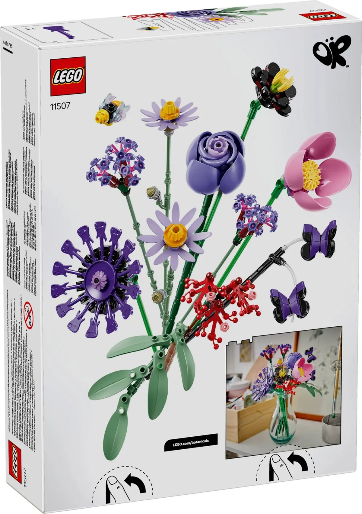 LEGO Botanicals 11507 Olivia Rodrigo's Flower Bouquet set, image 2